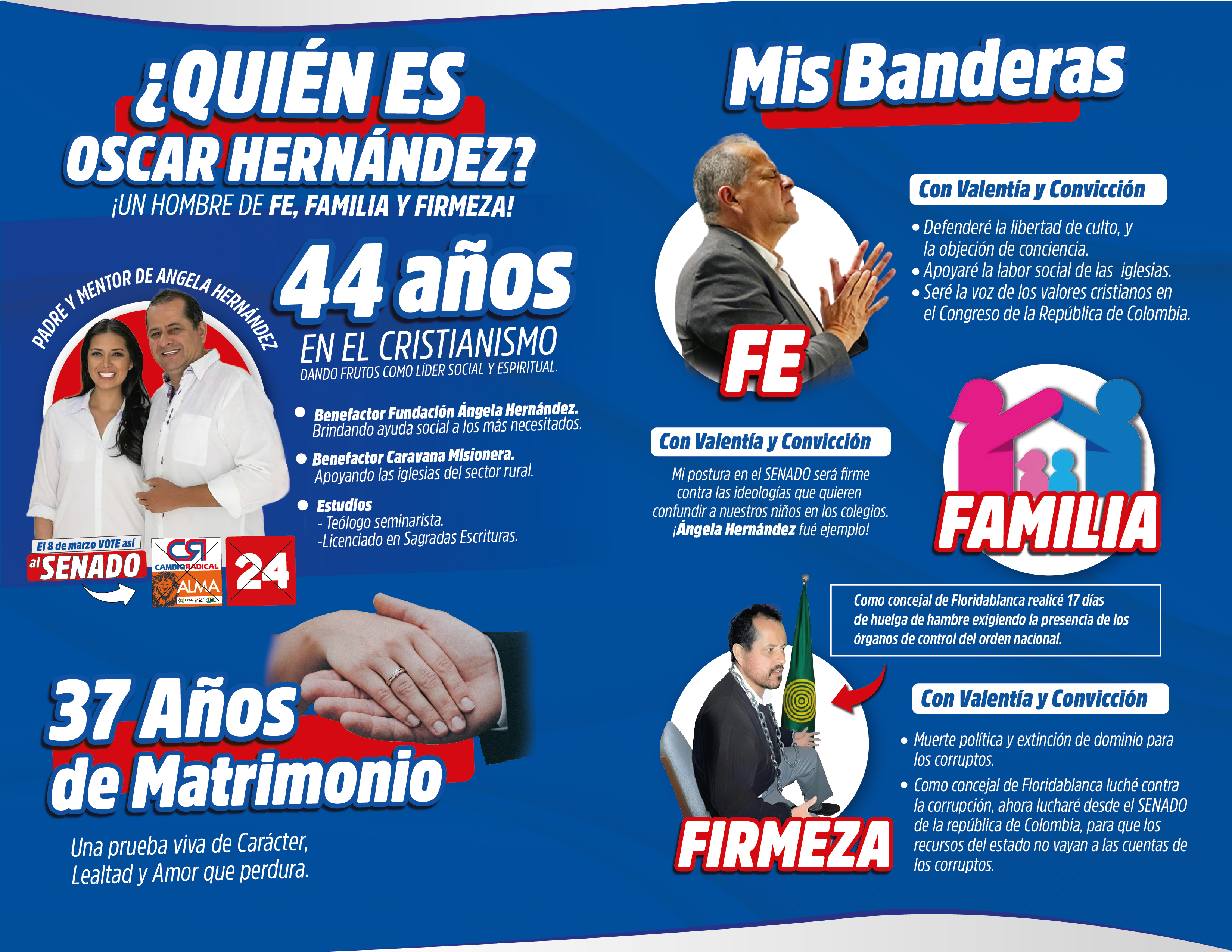 Folleto de votación — Cámara — Cambio Radical #24